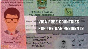 visa free countries for the uae residents