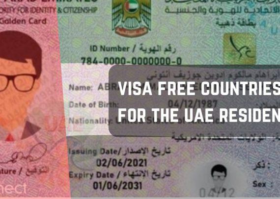 visa free countries for the uae residents